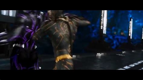 Black Panther Vs Killmonger Final Fight Scene Black Panther 2018