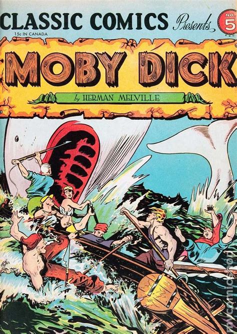 Classics Illustrated 005 Moby Dick 1942 Comic Books