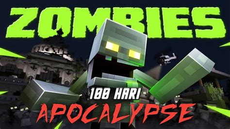 Hari Di Minecraft Kota Zombie Apocalypse Youtube