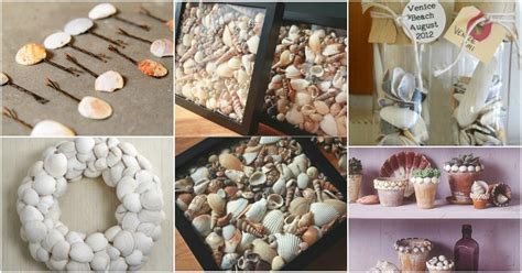 20 Fabulous Beach Worthy Projects To Create From Seashells Diy And Crafts