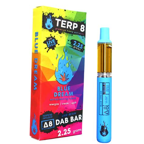 Terp 8 Delta 8 Vape Pen Blue Dream CBD Vape Pen For Sale