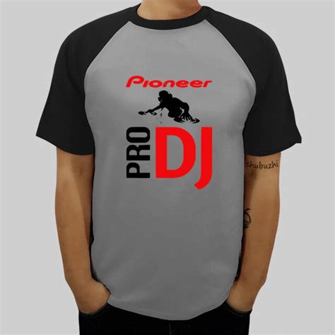 Pioneer Pro Dj Music System Logo Men S T Shirt New Brand Tee Shirt Male Fashion Ringer Tops