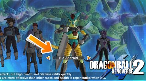 New Bio Android Cac Race Is Fire Dragon Ball Xenoverse 2 Modded