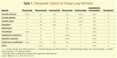 Assessment And Treatment Of Fungal Lung Infections