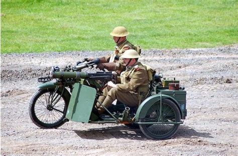 191617 Matchless Vickers 8b2m Russian Military Motorcycle Combination