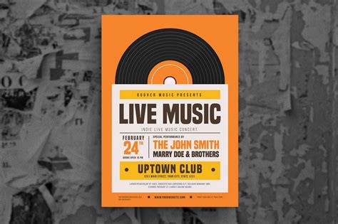 35 Best Music And Band Flyer Templates Shack Design