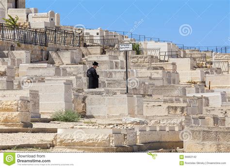 Jewish Cemetery In Jerusalem Israel Editorial Photography Image Of