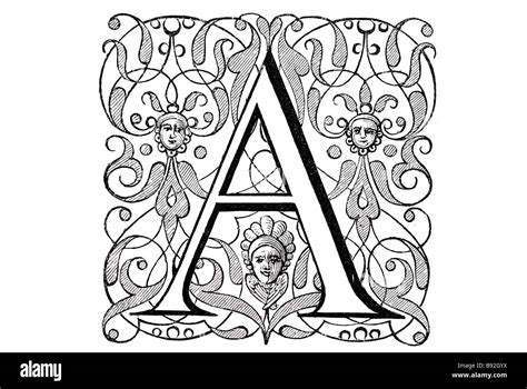 letter lettering A An illuminated manuscript is a manuscript in which