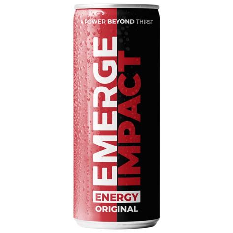 Emerge Energy Drink 250ml Energy Drinks Bandm Stores