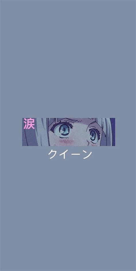 Download Iphone Aesthetic Anime Girl Eyes Wallpaper By Revans