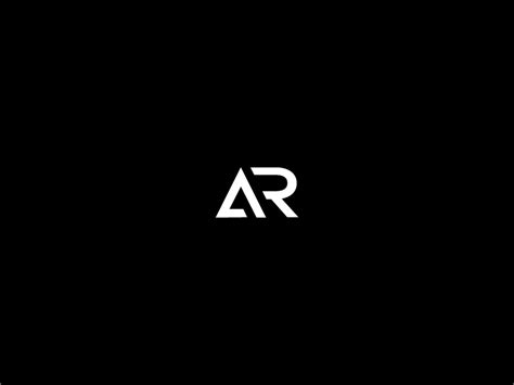 Ar Logo By Manoj Shakar On Dribbble