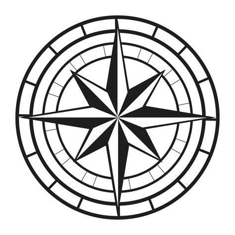 Printable Compass Rose Patterns Compass Printables Compass Directions