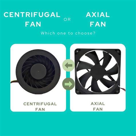 Centrifugal Fans Vs Axial Fans How To Choose Cooling Fan Manufacturer
