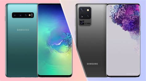 Samsung Galaxy S10 Vs Galaxy S20 Comparing New And Old Galaxy Model