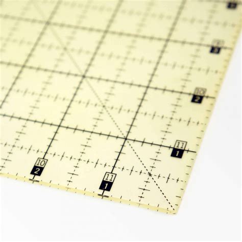 12 X 12 Inch Non Slip Quilting Ruler