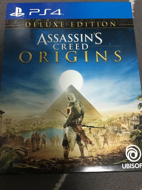 Ps4 Assassins Creed Origins Deluxe Edition Video Gaming Video