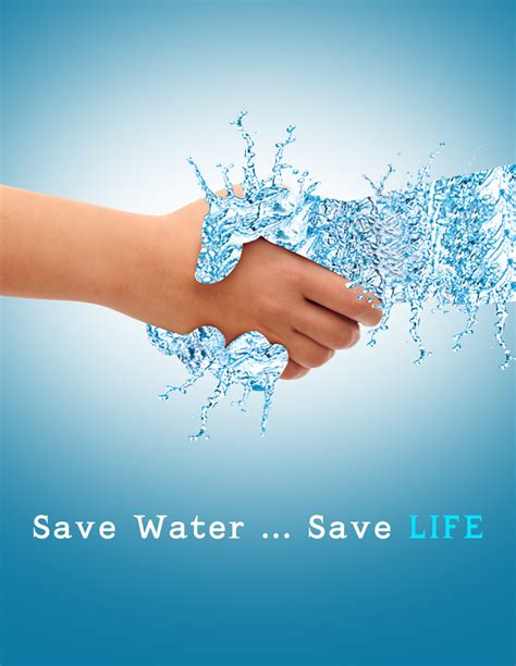 Save Water Save Life On Behance