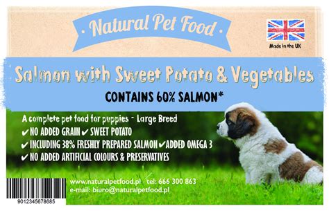 Our recommended large breed & giant breed dog food formulas will assure slow and healthy growth for your soon to be big dog. Natural Pet Food Grain Free Large Breed Puppy Łosoś z ...