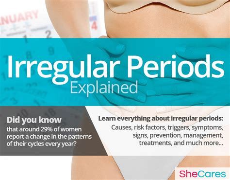 Irregular Periods Causes Prevention And Treatments Irregular Periods