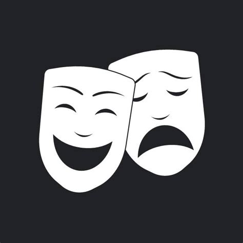 Mask Laughing White Theater Mask Stock Photos Pictures And Royalty Free