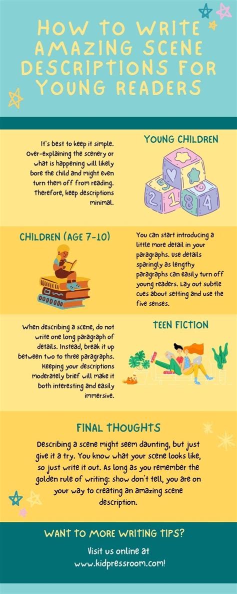 Writing Scene Descriptions How To Create For Young Readers