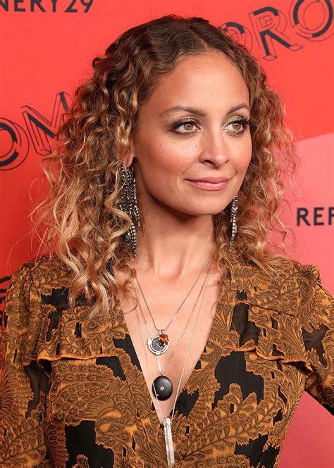 nicole richie continues to embrace her curly hair stylecaster