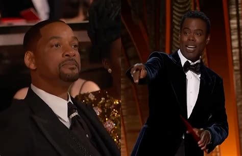 WATCH Will Smith Walks Onto Oscar Awards Stage And Slap S Host Chris Rock Across The Face On