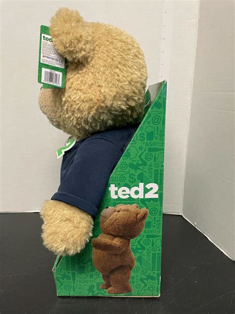 Ted 2 Movie Plush Talking Foul Mouth Teddy Bear Animated Moves 16 In Box 22286985772 Ebay