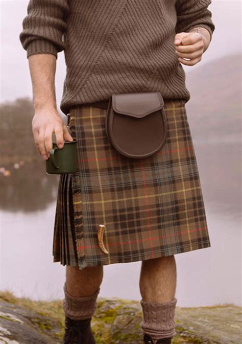 Stewart Hunting Weathered Tartan Custom Made Kilt Kilt Society