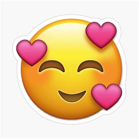 Use The Pink Emoji Cute Heart To Express Love And Affection