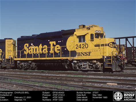 The Bnsf Photo Archive Gp30 2420