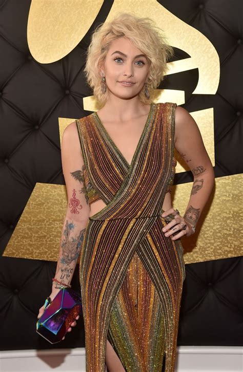 Paris Jackson At Th Annual Grammy Awards In Los Angeles Hawtcelebs