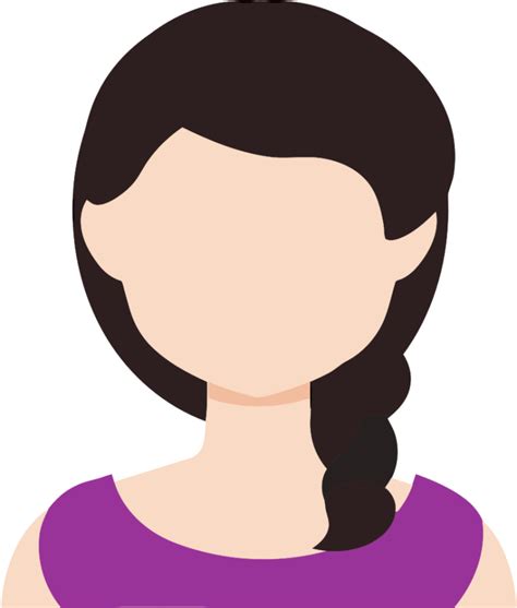Female Avatar No Face Png