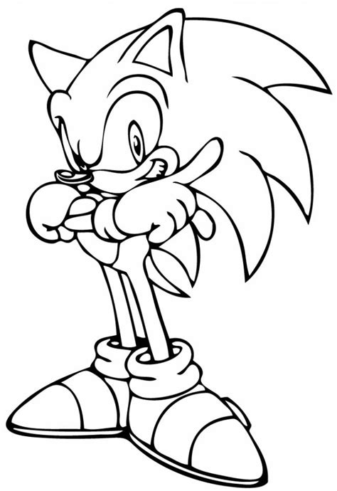 Print a cool coloring page of sonic or one of the other characters from the famous sonic hedgehog is the blue hedgehog with the red running shoes. Free printable Super Sonic coloring pages liste 20 à 40