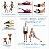 Pictures of Work Out Inner Thigh