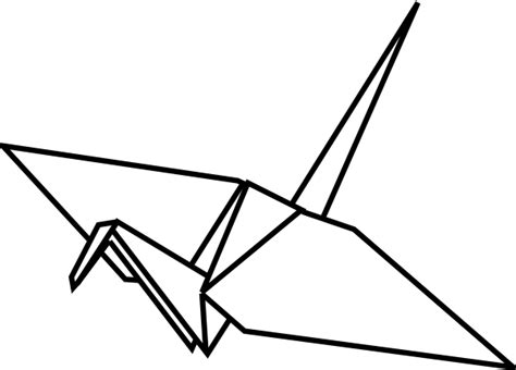 Origami Crane Clipart Clip Art Library