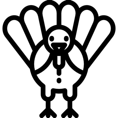 Thanksgiving turkey icon clip art at clker vector 27 27. Turkey - Free food icons