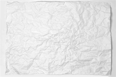 Crumpled Paper Texture Stock Image Image Of Learn Empty 51407945