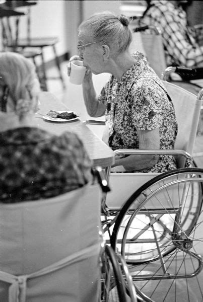 Nursing Home Patients Find Dignity In Self Help Photograph
