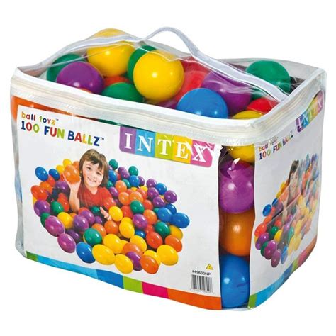 Intex Multi Coloured 100 Piece Fun Balls Shop Today Get It Tomorrow