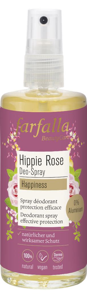 Farfalla Hippie Rose Deo Spray 100 Ml Ecco Verde Onlineshop
