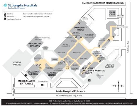 Campus Map Stjosephs Hospital