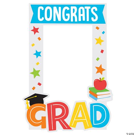 Childs Congrats Grad Photo Booth Frame Oriental Trading