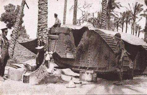 Turns Out 8 Ww1 British Tanks Got To Palestine During The War Forming