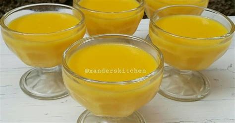 500 ml susu cair 150 gr coklat dcc 1 bungkus agar2 2 sdm. Resep Puding Mangga Susu Nutrijel - Hijab Casual