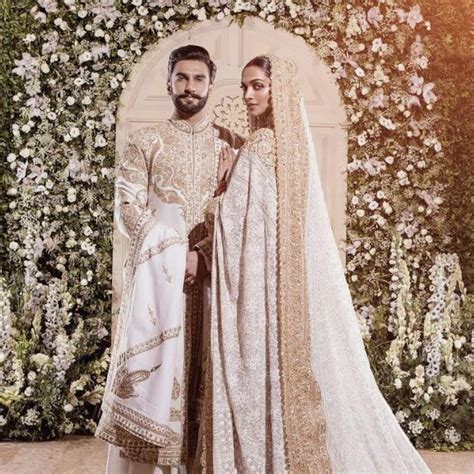 first pics out newlyweds ranveer singh and deepika padukone look every bit royal at their