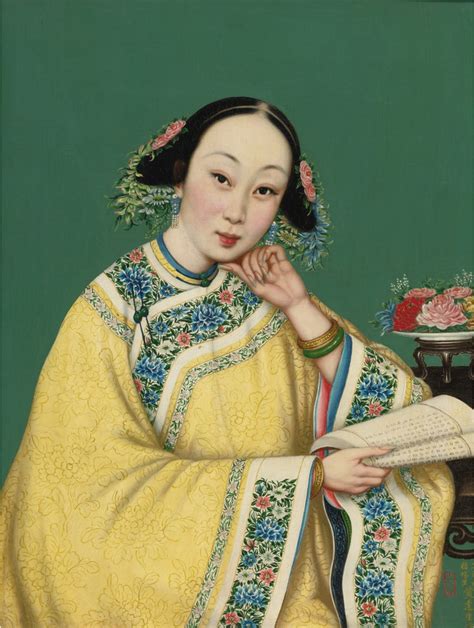 Mirellabruno Portrait Qing Dynasty Chinese Beauty