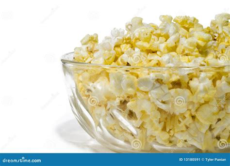 Buttered Popcorn Stock Image Image Of Butter Kernels 13180591