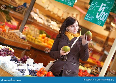 Woman Selecting Home Interior Paint Color From Swatch Catalog Stock