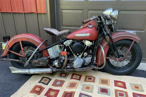 Ride Or Restore 1947 Harley Davidson Fl Knucklehead Barn Finds